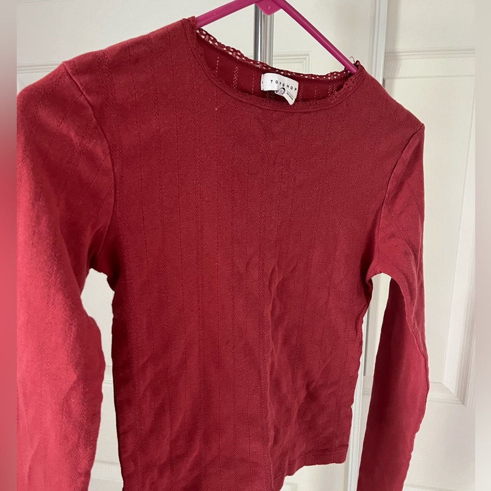 Topshop Slightly Cropped Tee